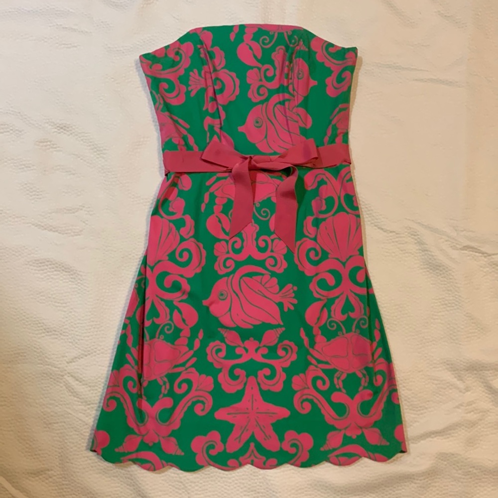 Lilly Pulitzer strapless Sienna dress